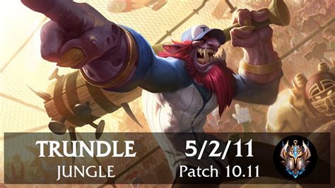 Trundle Jungle Vs Nunu Pinoy Challenger Replay Patch 1011 Youtube