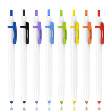 Scfp Colorful Series Plastic Ballpoint Pen