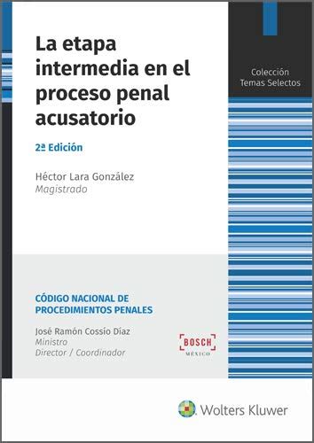 La Etapa Intermedia En El Proceso Penal Acusatorio 2 ª Edición Temas