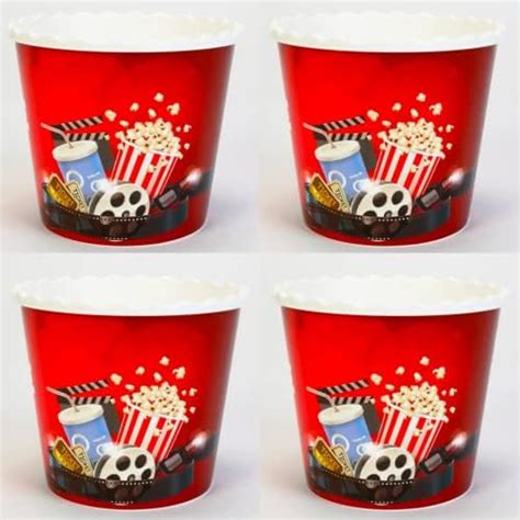 Ononexpress Modern Style Reusable Plastic Popcorn Box Popcorn Containers Popcorn