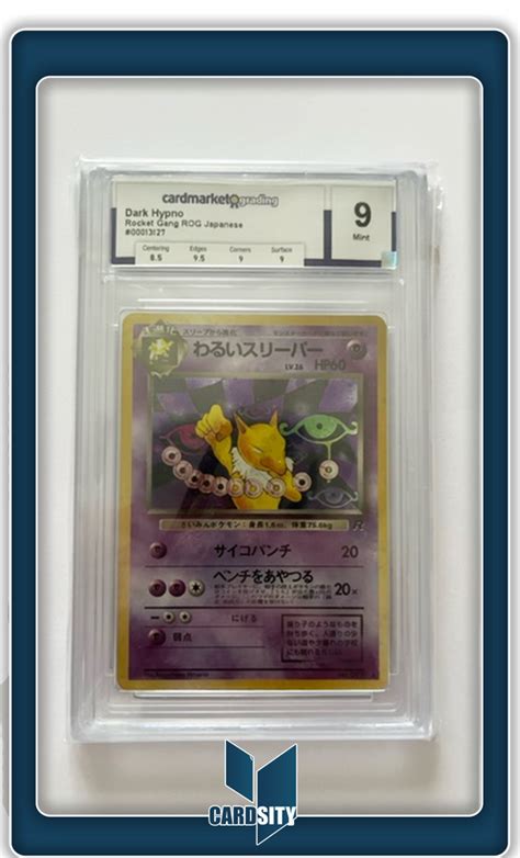 Carte Gradée Dark Hypno Japonais Rocket Gang Cardmarket 9