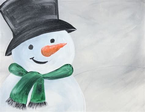 Snowman With Ornaments - Acrylic Painting Tutorial - Step By Step ...