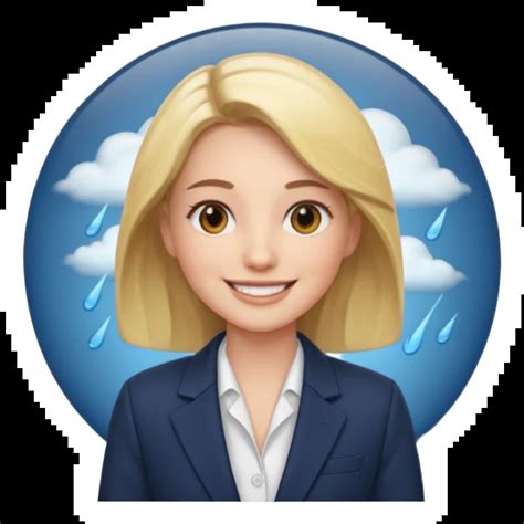 weather presenter sticker