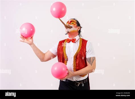 Circus Three Juggling Balls