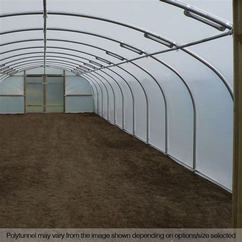 Ft Wide Poly Tunnels Commercial Garden Polytunnel Plastic Covers