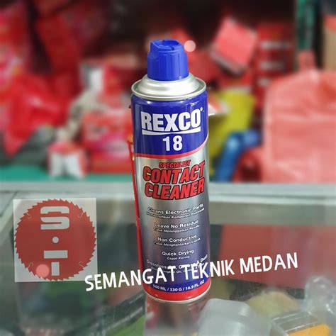 Jual REXCO18 SPECIALIST CONTACT CLEANER SPRAY 500ml 500 Ml REXCO18