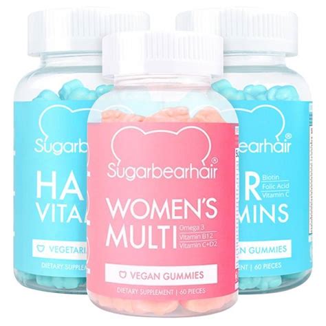 Sugarbearhair Hair Vitamins Women S Multi Vitamins X Pieces