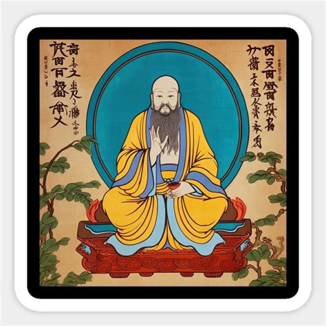 Laozi - Art Nouveau - Sticker | TeePublic