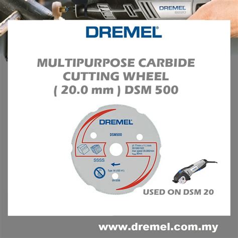 Dremel DSM500 Cutting Wheel for DSM20 Compact Saw | Lazada