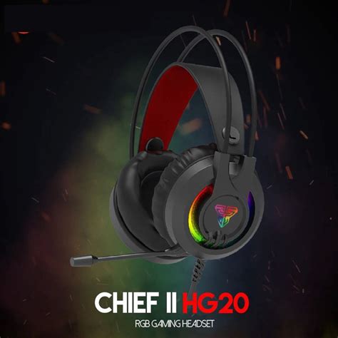 Fantech Gaming Headset Hg Rgb Black