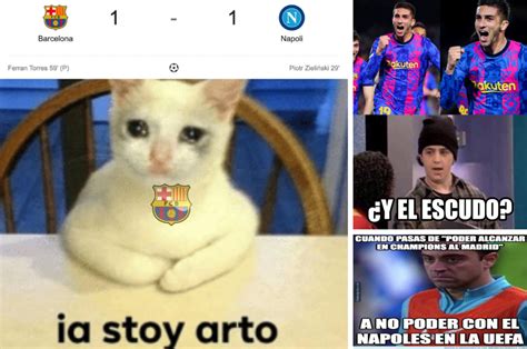 Los Jocosos Memes Que Dej El Estreno De Barcelona En La Europa League