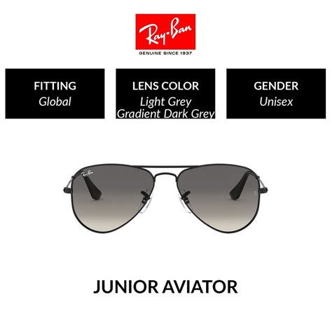 Ray Ban Junior Aviator Rj9506s 22011 Sunglasses แว่นกันแดด Shopee