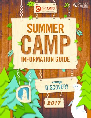 Fillable Online Dear D Camps Families Campers And Guardians Fax Email