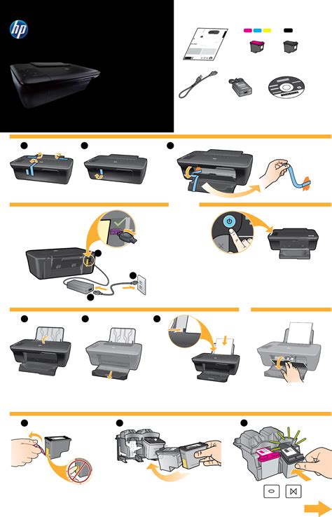 Manual HP Deskjet 2050 (page 1 of 2) (All languages)