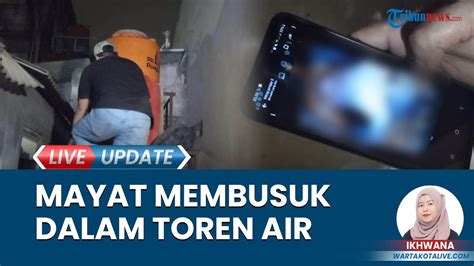 Teka Teki Mayat Pria Membusuk Dalam Toren Rumah Warga Di Pondok Aren