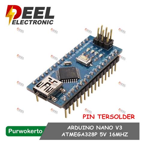 Jual Arduino Nano V Atmega P V Mhz Pin Sudah Tersolder Tanpa