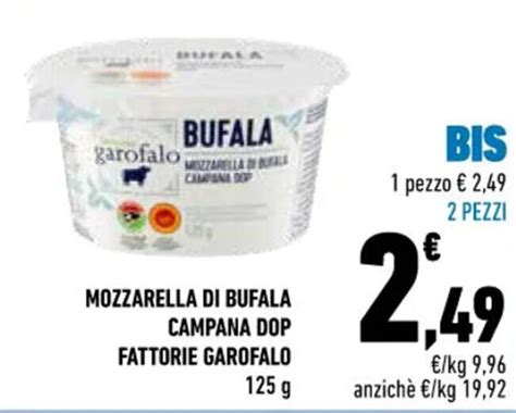 Fattorie Garofalo Mozzarella Di Bufala Campana Dop G Offerta Di Conad