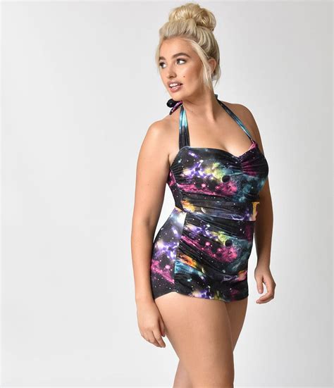 One Piece Vintage Swimsuits Shop Cute Retro One Piece Bathing Suits