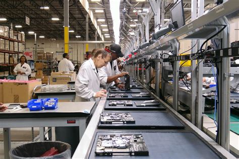 Lenovo Holds Grand Opening For Us Production Line In Whitsett Triad