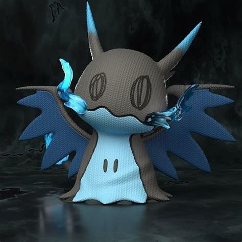 Pokemon - Mimikyu Mega Charizard x 3D model 3D printable | CGTrader