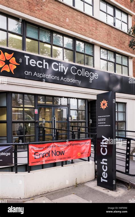 Tech City college, Islington, London, England, U.K Stock Photo - Alamy