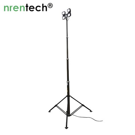 Pneumatic Telescopic Mast Telescopic Mast Tower Mobile Light Tower