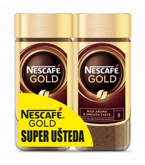 Instant kava Nescafe Gold 2x200 g Akcija Njuškalo katalozi