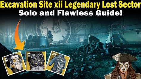 Destiny Excavation Site Xii Legendary Lost Sector Solo And