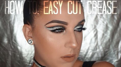 How To Cut Crease Tutorial Easy Youtube