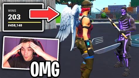 I Exposed My Random Duos Stats Before Every Game Shocking Youtube