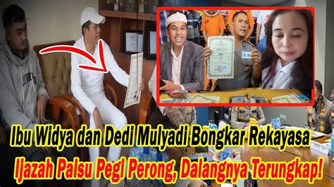 Wadidaww Ibu Widya Dan Dedi Mulyadi Bongkar Rekayasa Ijazah Palsu Pegi