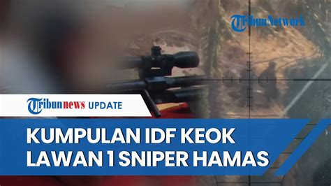 Detik Detik Mencekam Kepala Tentara Israel Ditembus Peluru Panas Saat