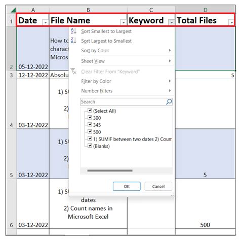 How To Filter In Excel Add Apply Use And Remove Filter Javatpoint