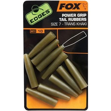 Tail Rubber Fox Edges Camo Naked Line Tail Rubbers