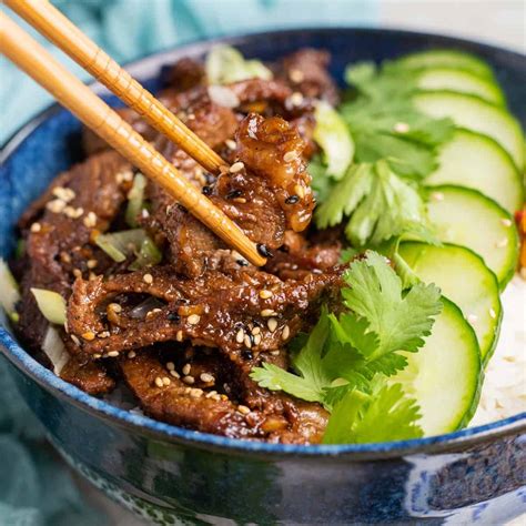 Korean Beef Bulgogi Bowl Recipe All Ways Delicious