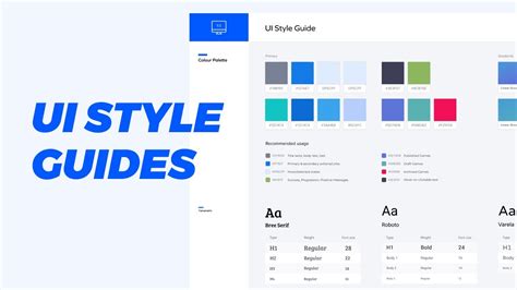 Working With Ui Style Guides Youtube