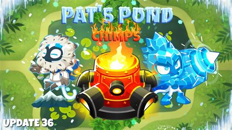 Pat S Pond CHIMPS Black Border Guide Two Directions Frozen Fire