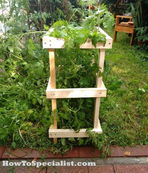 How To Build A Tomato Cage Howtospecialist How To Build Step By