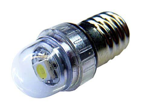 Купить Светодиодная лампочка Е10 вкручивается в фонарь Cree UHP 6V RS ...