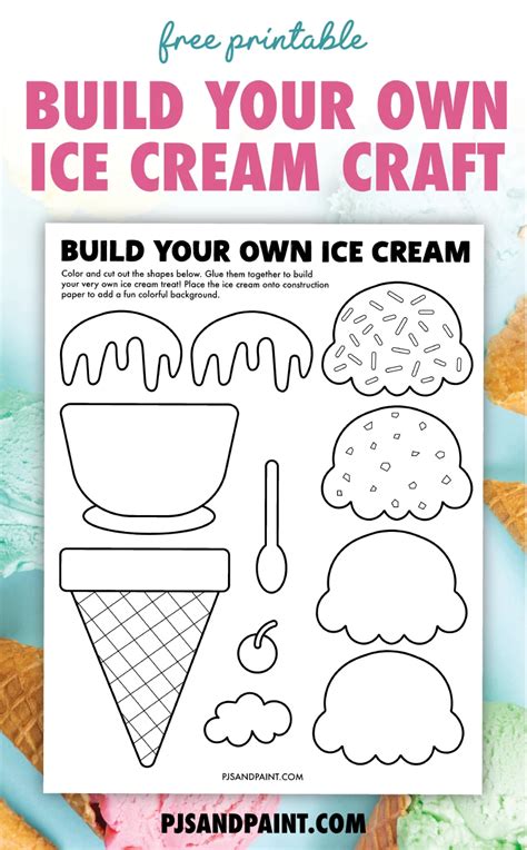 Free Ice Cream Printables