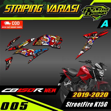 Jual Sticker Striping CB150R NEW Streetfire 2018 2019 2020 Stiker