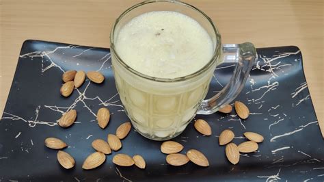 Street Food Style Badam Shake Recipe How To Make Easy Homemade Badam