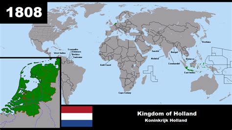 Dutch Colonial Empire Map