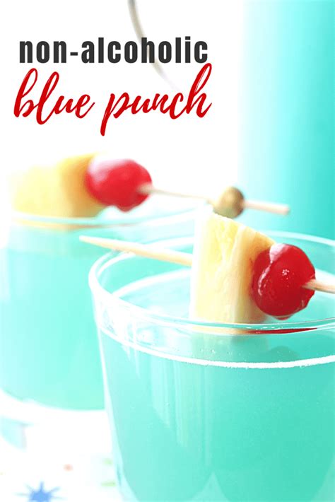 The Best Cool Blue Party Punch Recipe Simple Sips