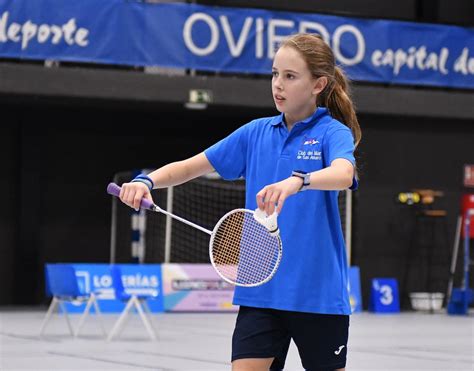 A herculina Maia Freire nova campioa de España sub13 de badminton