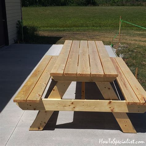 8 Foot Picnic Table Plan I M Yahica