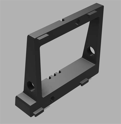 Yealink T46G Angled Wall Mount by Cortexian | Download free STL model | Printables.com