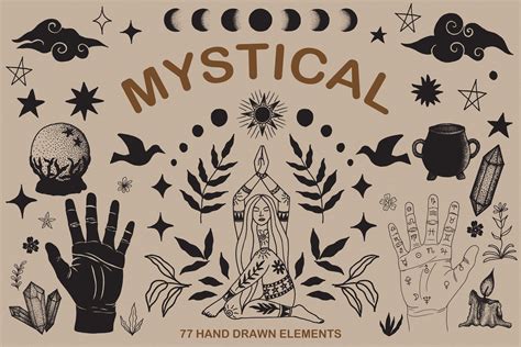 Mystical Spiritual Mystic Magic 1117962 Illustrations Design