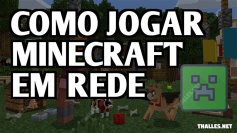 Como Jogar Minecraft Em Rede