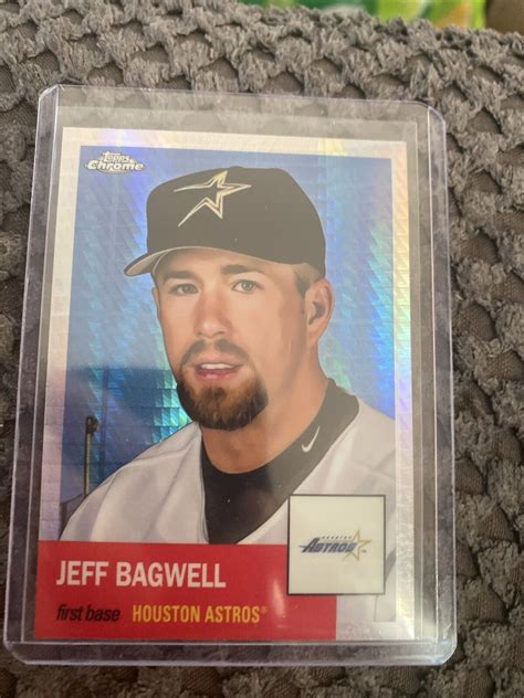 Topps Chrome Platinum Anniversary Jeff Bagwell Prism